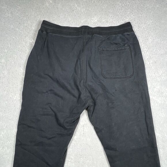 Reigning Champ Midweight Terry Standard Sweatpants Joggers XXL Black (FLAWED) - Picture 10 of 14